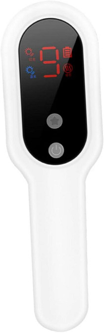 Електрична масажна гребінець DOITOOL для росту волосся, з вібрацією та масажем шкіри голови, біла Київ - фото 2