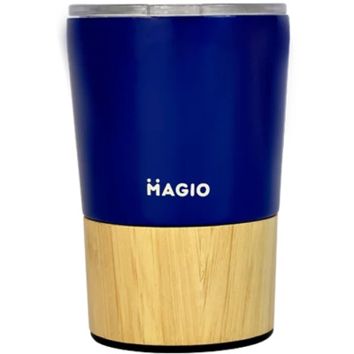 Термочашка Magio Бамбук 400 мл Синя (MG-1044I) Вінниця - фото 1