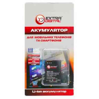 Акумуляторна батарея Extradigital Sony Ericsson BST-42 (850 mAh) (DV00DV6076) Вінниця