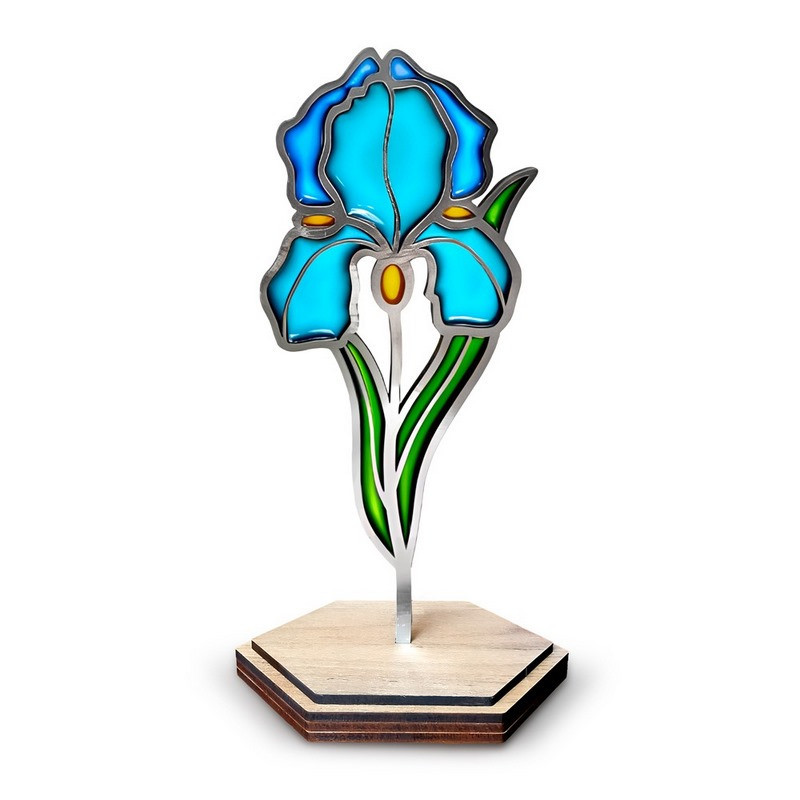 Набір для вітражного живопису за номерами "Ніжний ірис" FDSGK-013 Вінниця - фото 1