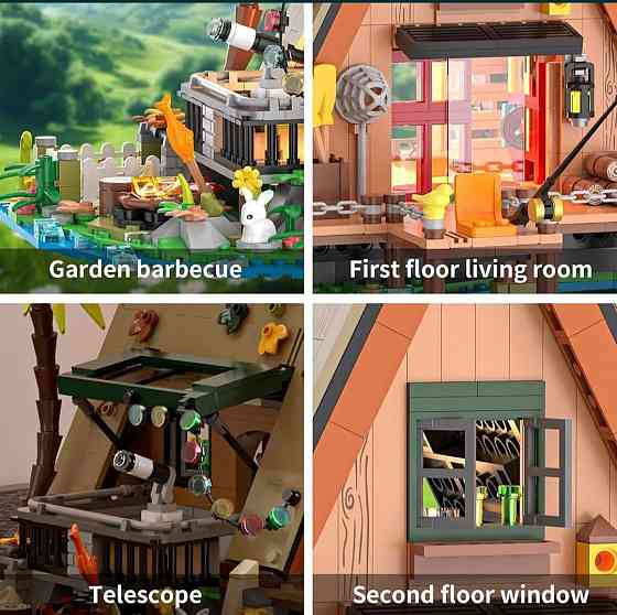 Конструктор лесной деревянный особняк. Киев