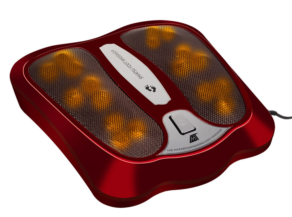 Масажер для ніг шиацу з підігрівом 18 обертових сфер Malatec (16725) Нововолинськ - фото 4