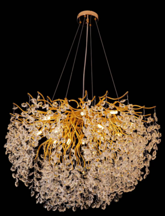 SIRIUS Люстра кришталева класична Sirius WM-7020/800 золото Коломия