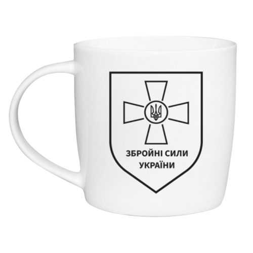Чашка Збройні сили України 360мл бочка (подарункова уп) 1966 Кварта Житомир
