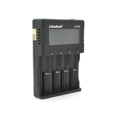 Зарядний пристрій для акумуляторів Liitokala 4 Slots, LCD дисплей, Li-ion/Ni-MH/Ni-Cd/AA/ААA/AAAA/С (Lii-PD4) Вінниця - фото 3