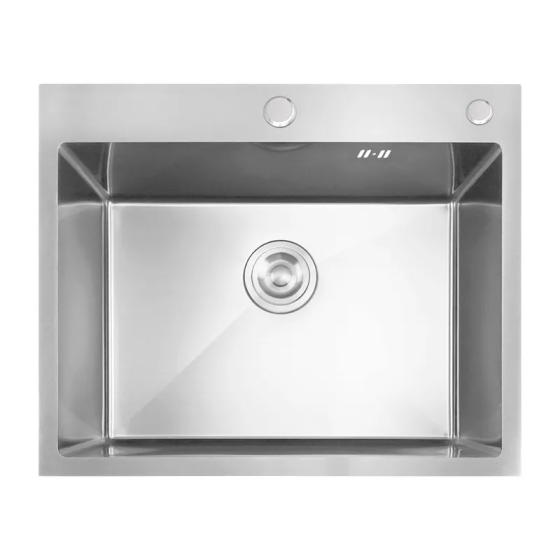 Мийка з нержавіючої сталі MIXXUS MH5843 SS COLOR (MH5843 NANO-SILVER) 3.0/0.8, колір нержавіючий (MX1930) Харків