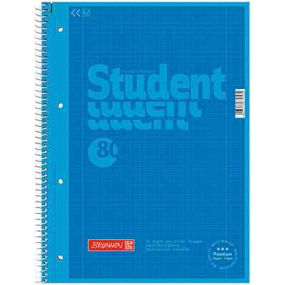 Зошит Brunnen Коледж-блок А4 Premium у клітинку 80 аркушів синій (10-679 28 133) Вінниця