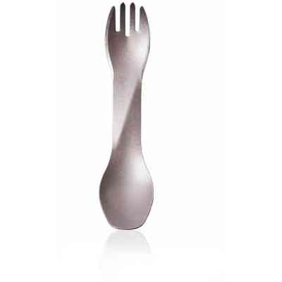 Ложка-вилка туристическая Humangear GoBites Ti-Uno titanium (022.0055) Винница