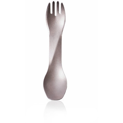 Ложка-вилка туристическая Humangear GoBites Ti-Uno titanium (022.0055) Винница - изображение 1