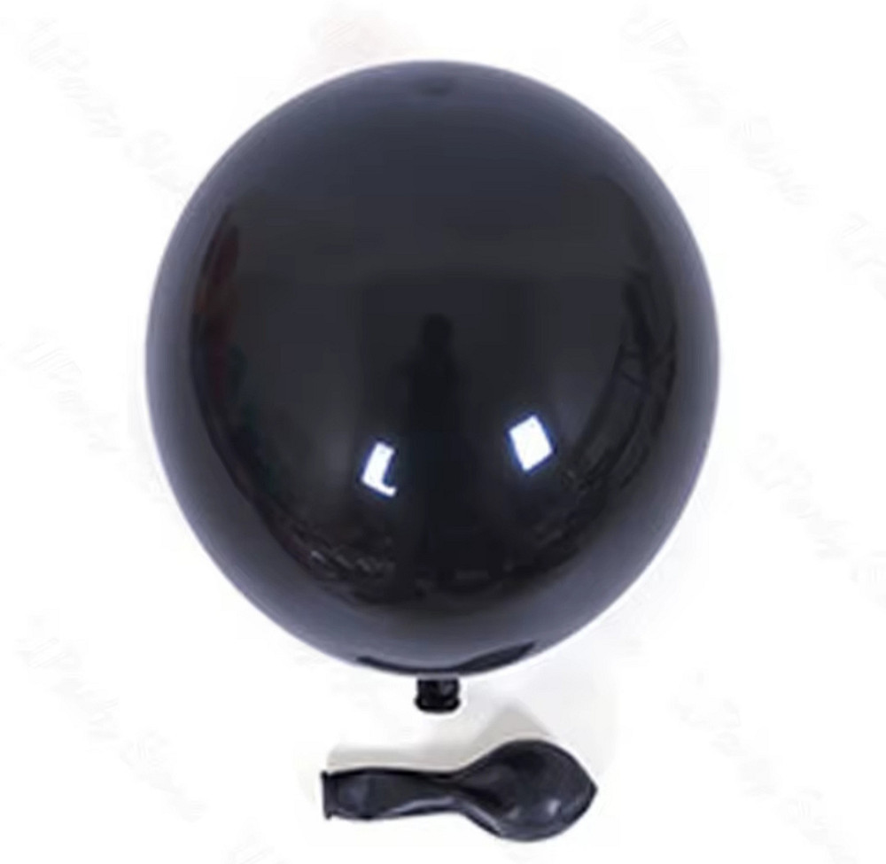 Кульки латексні чорний пастель 10" 25 см Київ - фото 1