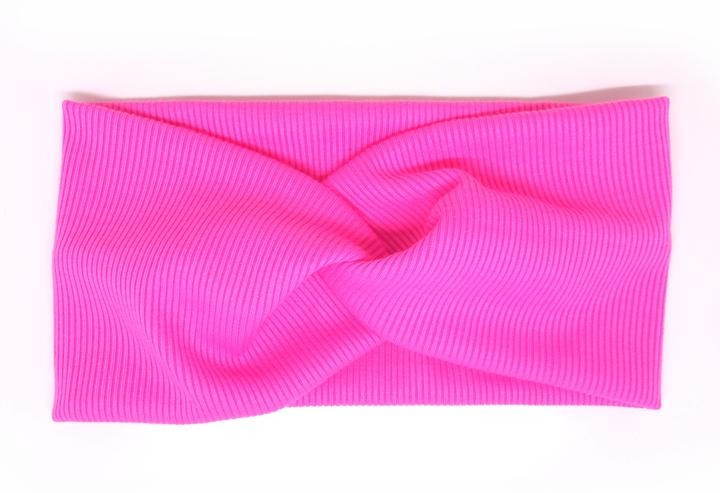 Пов'язка на голову спортивна рожева Київ - фото 1
