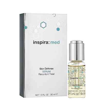 Успокаивающая сыворотка для чувствительной кожи Skin Defense Serum Inspira Med 30 мл Винница