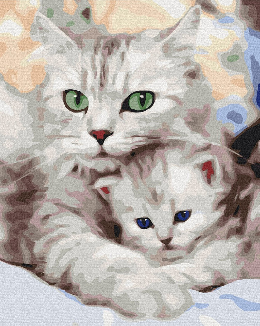 Мама кошка с котенком Киев - изображение 1
