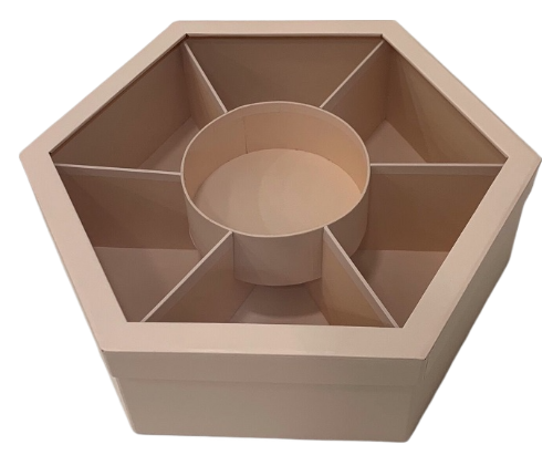 Подарункові коробки UFO W2647 CREAM менажниця (6990796) Київ - фото 1