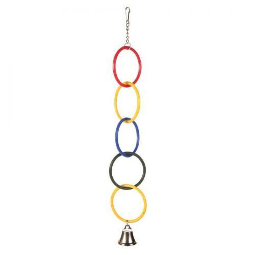 Іграшка-кільця Природа для папуг Олімпійка 32 см Київ - фото 2