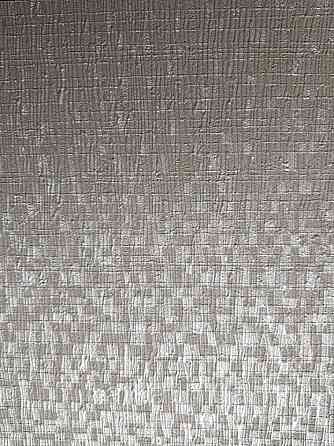 Шпалери вінілові на флізеліні Marburg Loft 0.53х10 сірі структурні зі срібним прожилком Київ