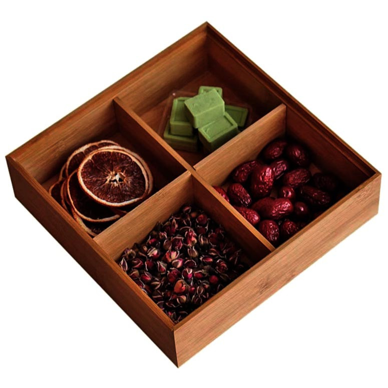 Менажниця дерев'яна "Тако" шафран Миколаїв - фото 1