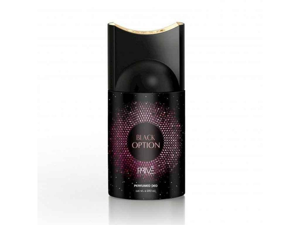 Дезодорант 250мл жін Black Option ТМ Prive Parfums Київ - фото 1
