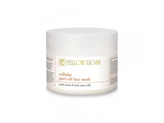 Маска зі стовбуровими клітинами, фруктовими екстрактами та шматочками фруктів Cellular Peel-off mask Yelow rose 150 гр Дніпро