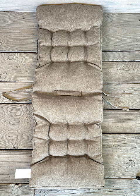 Подушка для стільців (40x120х4 см) подвійна Decorator Мальмо колір тауп 84-167 Київ - фото 4