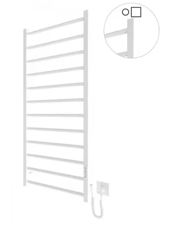 Электрический полотенцесушитель Hygge Family Leeds 1170x530 белый мат Киев