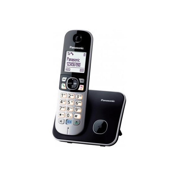 Телефон DECT Panasonic KX-TG6811UAB Black, чорний (KX-TG6811UAB) Киев - изображение 2