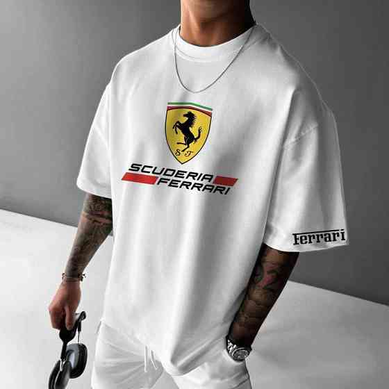 Футболка мужская с принтом  46 Белая 2664091122 Днепр