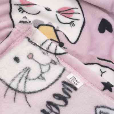 Плед Ardesto Flannel 100% полиэстер, котики 160х200 см (ART0132PB) Винница