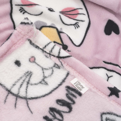 Плед Ardesto Flannel 100% полиэстер, котики 160х200 см (ART0132PB) Винница - изображение 5