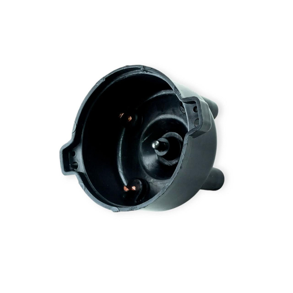 Кришка 2108, 2109, 21099, ЗАЗ 1102, 1103, 1105 Таврія (кришка розподільника запалення чорна) мідний контакт Тайвань трамблера Мукачево - фото 1