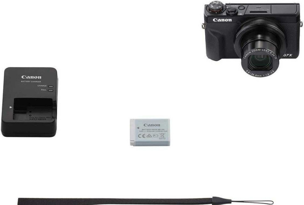 Компактный фотоаппарат Canon PowerShot G7 X Mark III Black 1 шт. NEW! Харьков - изображение 1