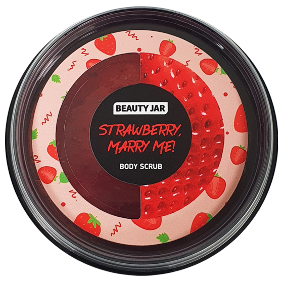 Скраб для тіла Полуниця Marry Me Beauty Jar 200 г Вінниця