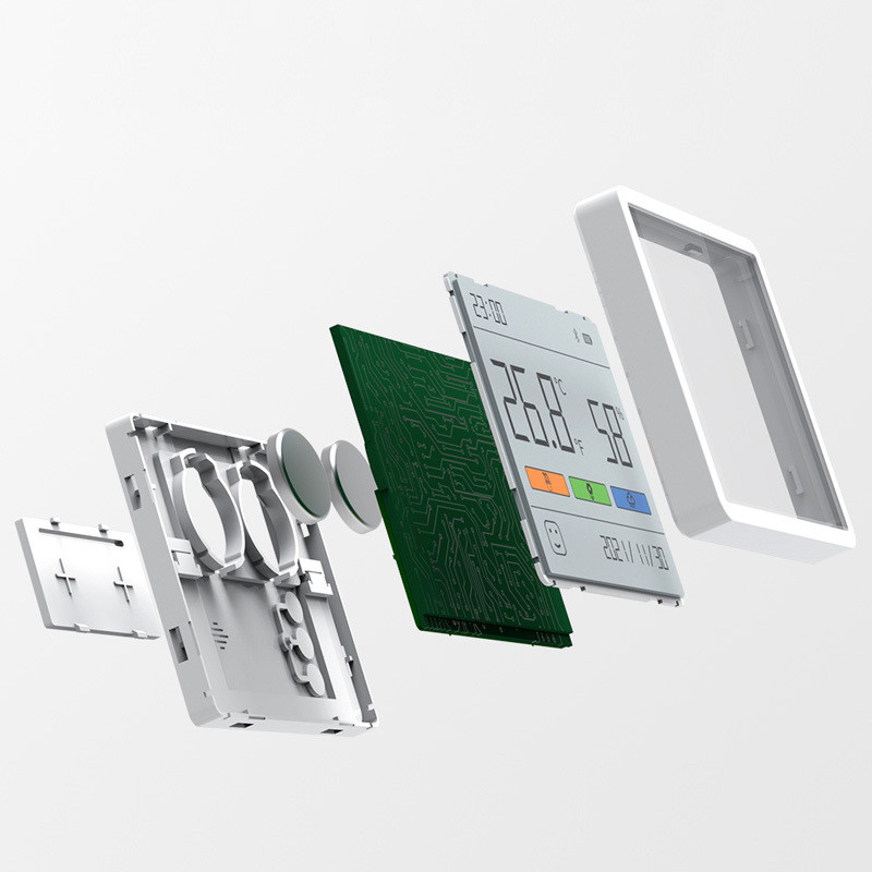 Термогігрометр ATuMan Duka TH1 (Білий) Николаев - изображение 9