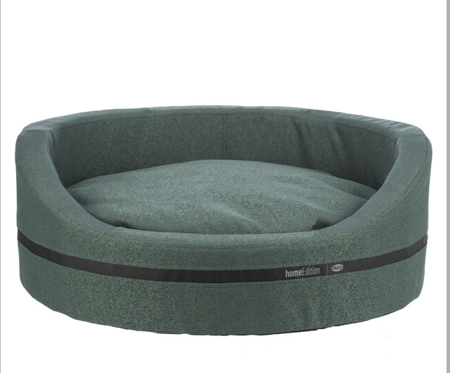 Лежак для собак і кішок Trixie Bed CityStyle (Триксі) 65 х 55 см, Темно-зелений Запоріжжя - фото 1