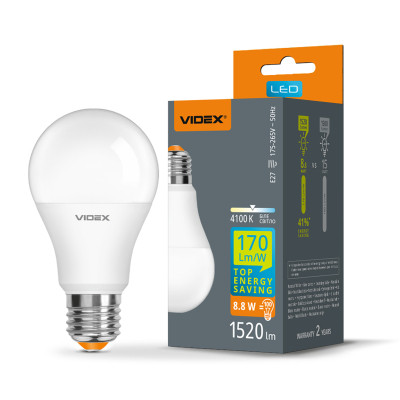Лампочка Videx LED A60h 8.8W E27 4100K (VL-A60h-88274) Винница - изображение 3