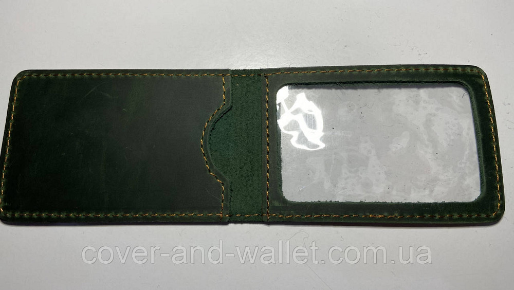 Обкладинка на нове посвідчення Державна прикордонна служба зеленого кольору Київ - фото 3
