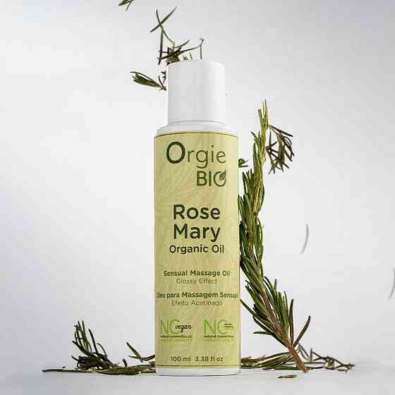 Роспродаж!!! Масажна олія Orgie – Bio Rosemary Organic Oil 100 мл (термін 26.07.2026) Sex Aura Київ