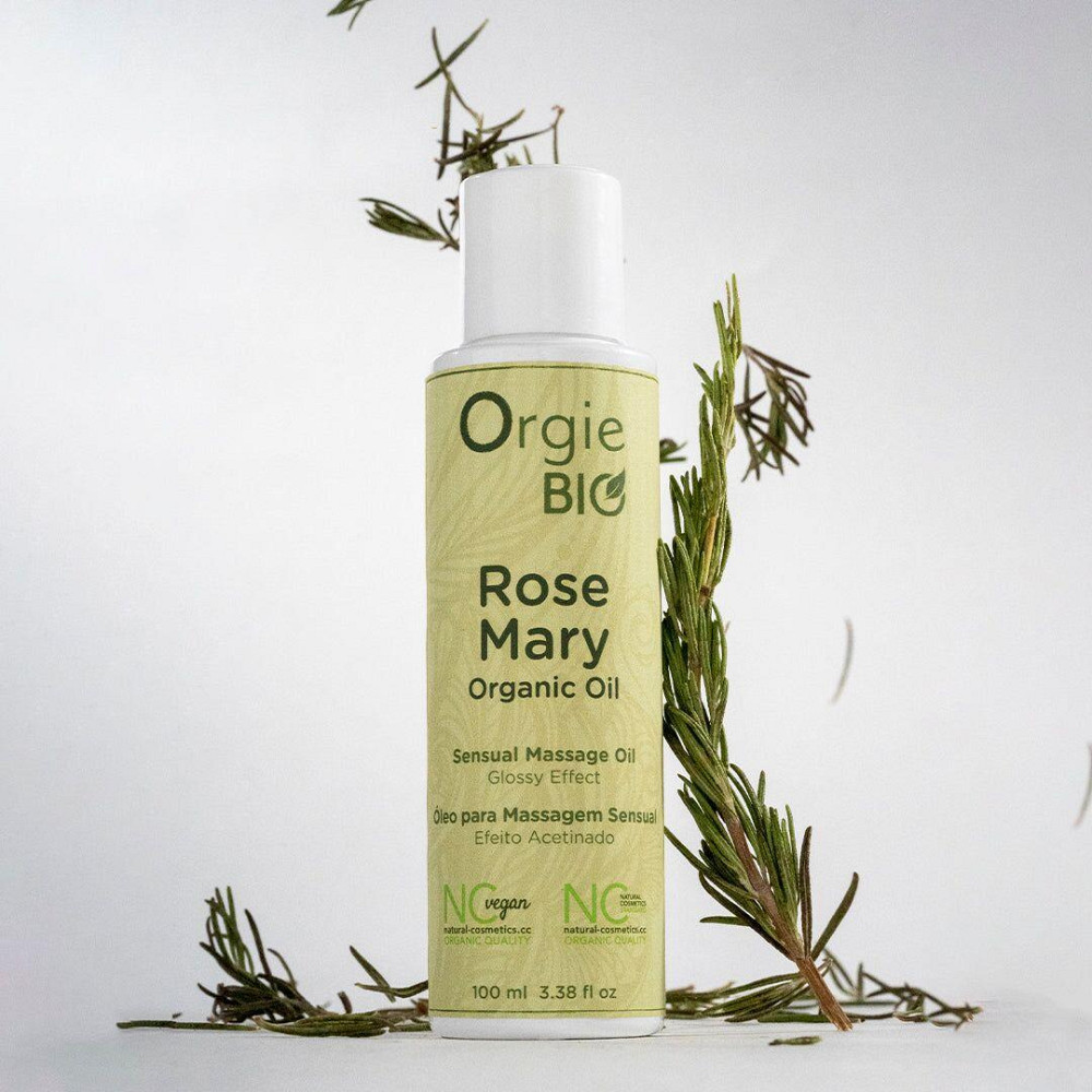 Распродажа!!! Массажное масло Orgie – Bio Rosemary Organic Oil 100 мл (срок 26.07.2026) Sex Aura Киев - изображение 4