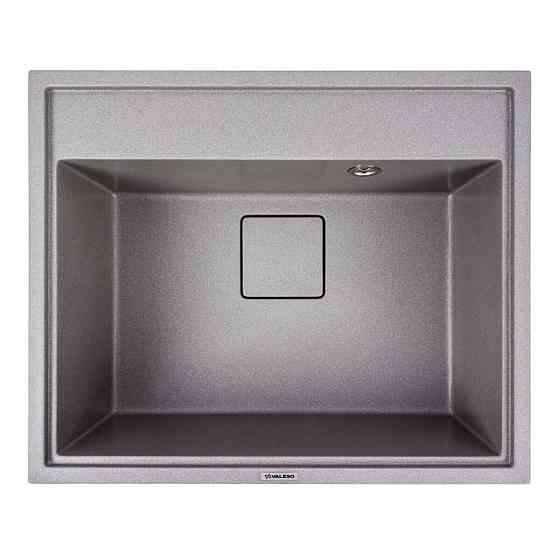 VALESO Гранітна мийка VALESO SHERLIT 6050 матова Сірий мусон Киев