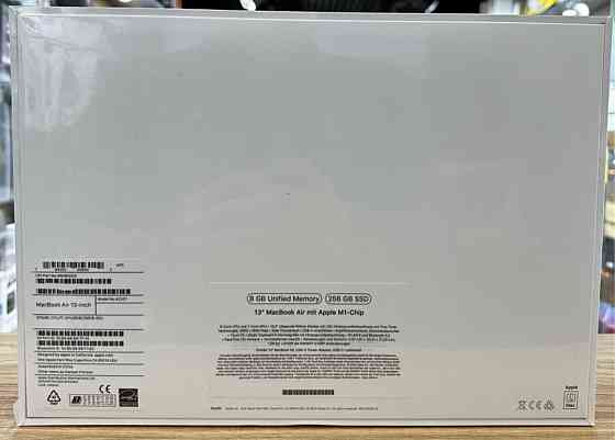 MacBook Air M1 8/256Gb Silver A2337 MGN63D/A Киев