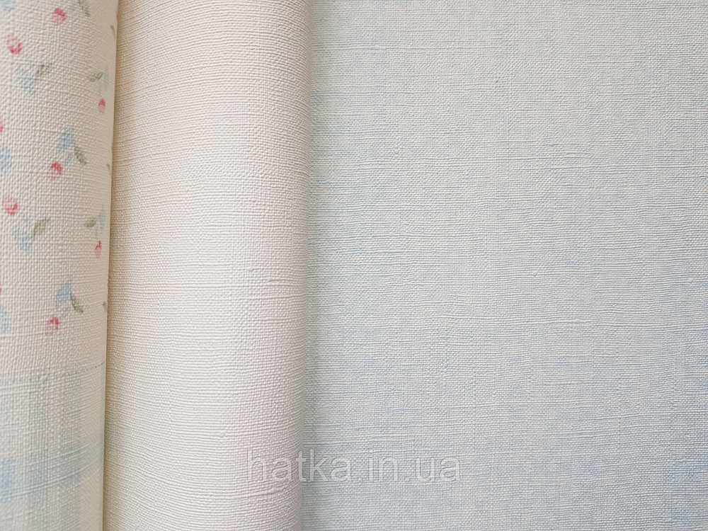 Шпалери вініл на флізеліні A.S.Creation Maison charme 0.53x10 у крапку дрібну сіточку блакитні білі Київ - фото 2