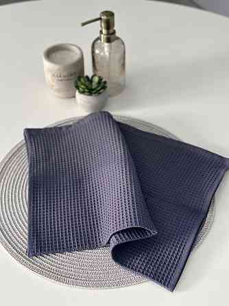 Вафельний рушник Ideal Textile 70х140 см 240 г/м2 (56860827) Графітовий Чернівці