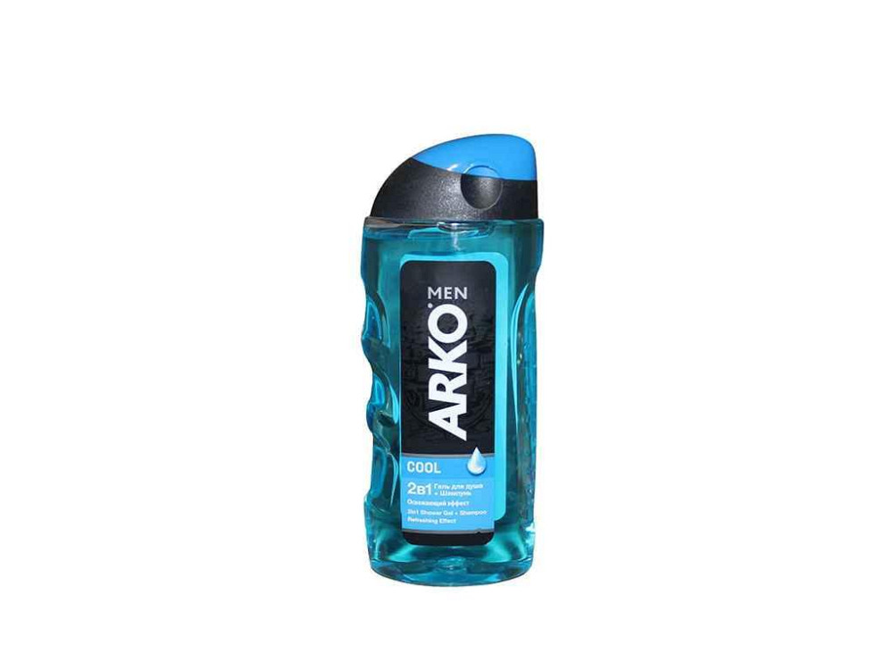 Гель для душу та шампунь Men 2in1 Cool 260мл ТМ Arko Київ - фото 1