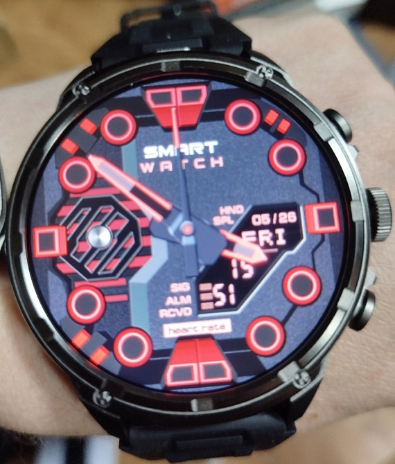 Смарт- часы тактические GPS, NFC, 600mAh. Super AMOLED. Харьков - изображение 8
