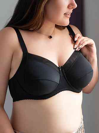 Бюстгальтер на пишні груди м'яка чашка Nana Classic black 154500 90G Київ