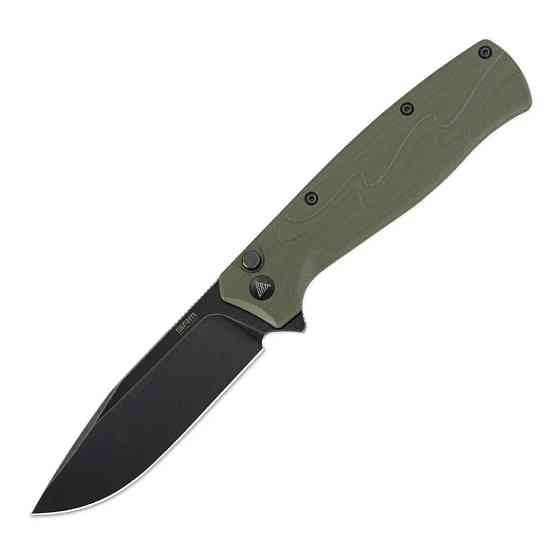 Ніж складаний туристичний SRM 221X-GP (9.2 см) 14C28N / G10 зелений Київ
