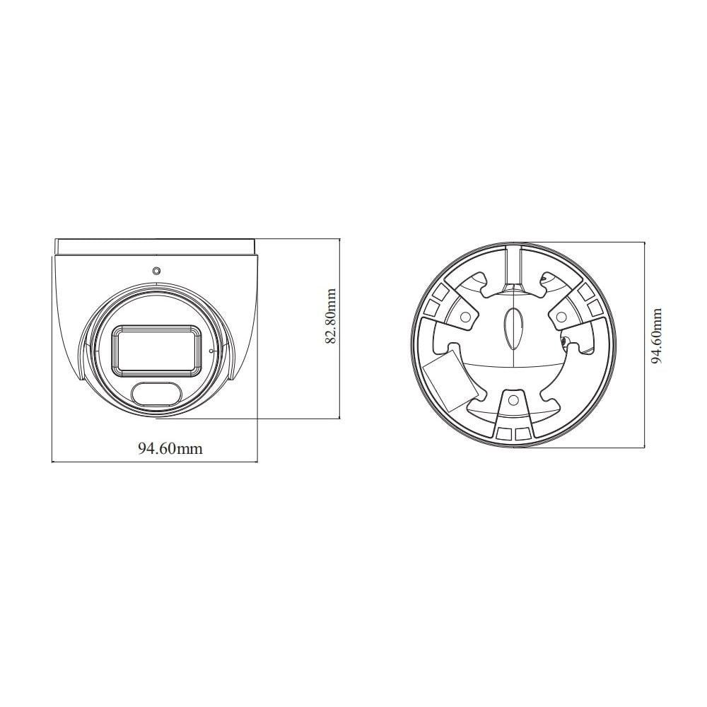 IP-відеокамера 4Mp TVT TD-9544S4-C(D/PE/AW2) Black f=2.8mm, ІЧ+LED-підсвічування, з мікрофоном (77-00331) Киев - изображение 7