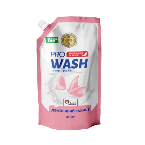 Крем-мило 460гр "Дбайливий захист" ProWash (дой-пак) 2К Житомир