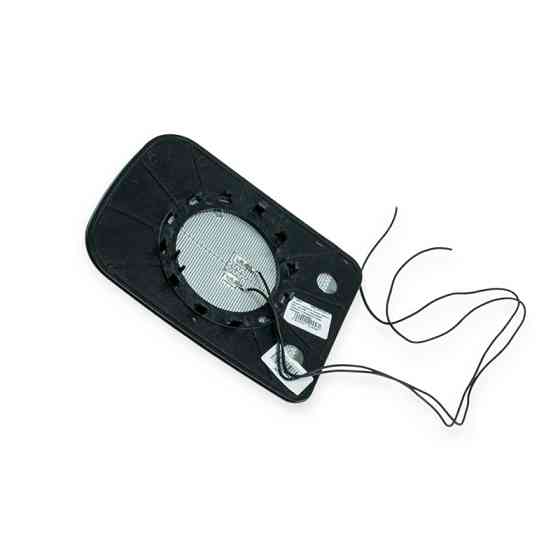 Стекло наружного ГАЗель новый образец верхнее с рамкой с подогревом зеркала Мукачево