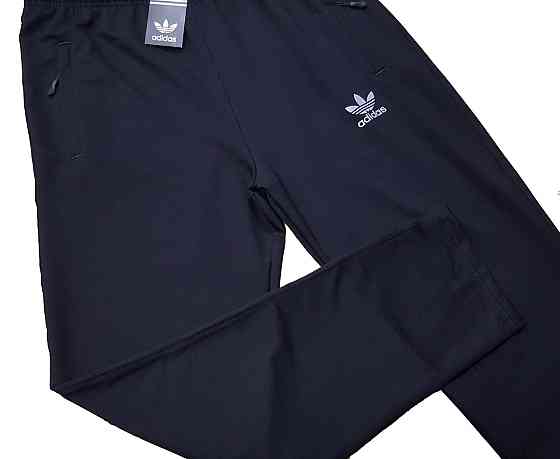 Мужские трикотажные батальные  штаны Adidas Киев